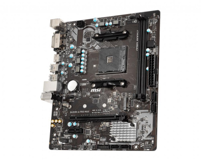   MSI AMD B450 SAM4 MATX B450M-A PRO MAX