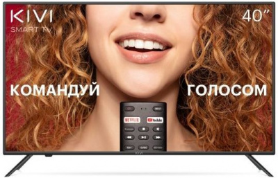 LED Kivi 40" 40F710KB /FULL HD/50Hz/DVB-T2/DVB-C/USB/WiFi/Smart TV (RUS)