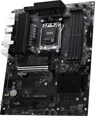 ����������� ����� MSI PRO B850-S EVO WIFI, Socket AM5, AMD B850, ATX, Ret
