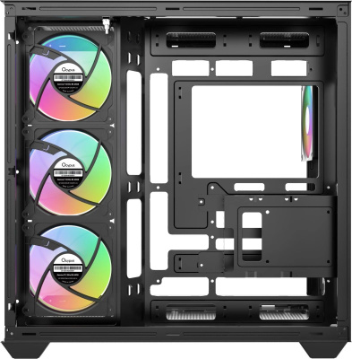 ������ �� Case Ocypus Gamma C74 BK ARGB, Midi-Tower, ��� �� (Gamma-C74-BKD400XX-GL)