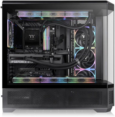 ������ �� Thermaltake View 600 TG ��� ��, Full-Tower, ������ (CA-11H-00F1WN-00)
