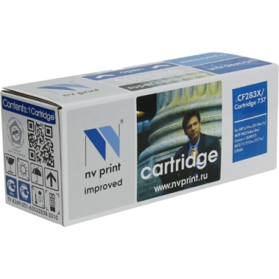 �������� NV Print CF283X/Canon737 �ewlett-Packard LJ Pro 201dw/n/MFP M225dn/dw (2200k)