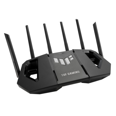 Wi-Fi ������ ASUS TUF-BE9400, Wi-Fi 7, BE9400, 2.4/5/6���, 3 LAN, ������ (90IG0A30-MO9C00) 