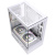 ������ Powercase Vision Micro M1 ARGB, Tempered Glass, 3x 120mm ARGB fans, �����, mATX  (CVMM1W-A3)