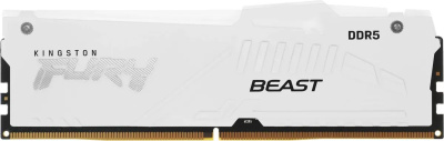 ������ DDR5 16GB 6000MHz Kingston KF560C36BWE2A-16 Fury Beast White Expo RGB RTL