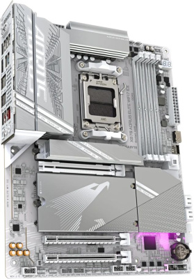 ����������� ����� Gigabyte X870 AORUS ELITE WIFI7 ICE, SocketAM5, AMD X870, ATX, Ret