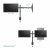 ONKRON кронштейн для двух мониторов 10"-32" настольный, чёрный D221E ONKRON кронштейн для двух мониторов 10"-32" настольный, чёрный D221E