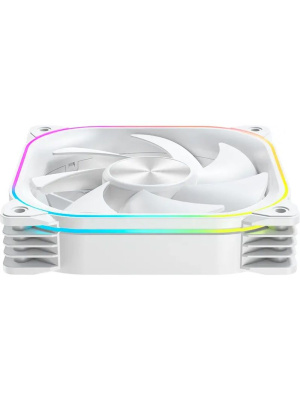 ���������� XASTRA FG120W ARGB single pack 120x120x25�� (ARGB,  PWM, White)  Color  BOX