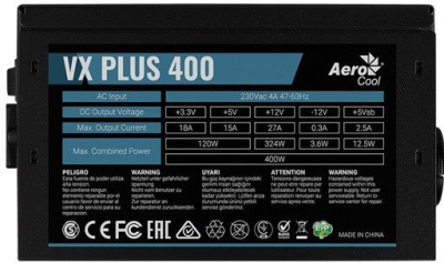 ���� ������� 400W Aerocool VX-400 PLUS