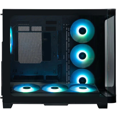 ������ XASTRA QR500 7ARGB-FC-C6-UC Black ATX/Aquarium/ 2 Curve Glass /2x360mm+1*120mm ARGB PWM FC fans/ Argb+PWM HUB 6port /Type-C/ QR500-2FA36A-1FC12A-C6-UC