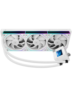 ������� ����������� ���������� Thermalright Core Matrix 360 Vision (360mm, LED, White, ARGB/ Fans: 3x120mm, 68.9CFM, 28.2dBA, 2000RPM/ Pump height 64.4mm, Rad thickness 27mm/ S: 1700, 1200, 1851, 115X, AM5, AM4)