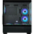 ������ XASTRA Q500 6ARGB-C10-UC Black ATX/Aquarium/Screewless/ 6x120mm ARGB PWM FM fans/Argb+PWM HUB 10port/ Type-C/ Q500-6FM12A-C10-UC