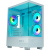 ������ XASTRA Q400M 3ARGB-C6-UC White mATX/Aquarium/Screewless/ 3x120mm ARGB PWM FM fans/Argb+PWM HUB 6port/ Type-C/ Q400M-3FM12A-C6-UC-WH
