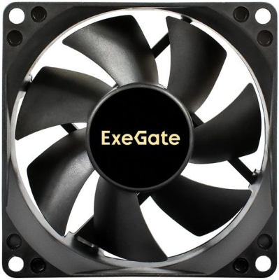 Exegate EX297083RUS ���������� 24� DC ExeGate EX08025S3P-24 (80x80x25 ��, Sleeve bearing (��������� ����������), 3pin, 2850RMP, 28dBA)