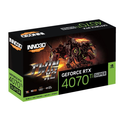 ���������� NVIDIA GeForce RTX 4070 Ti Super INNO3D Twin X2 16Gb N407TS2-166X-186156N