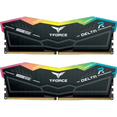  ����������� ������ TEAM GROUP DDR5 TEAMGROUP T-Force Delta RGB 96GB (2x48GB) 6800MHz CL36 (36-46-46-84) 1.4V Black (FF3D596G6800HC36DDC0)