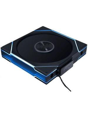 ���������� Lian Li UNI FAN TL WIRELESS 140 Reverse Blade / 14RTL1W1B BLACK / 140x140x28�� (PWM, ARGB, 1800 ��/��� (Max.), 31dBa) / G99.14RTL1W1B.R0