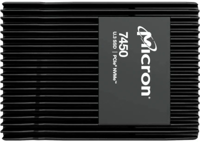 ������� ���� SSD 1.6TB Micron 7450 MAX U.3 MTFDKCC1T6TFS-1BC1ZABYY (2.5" 15mm), NVMe, PCIe 4.0 x4 3D TLC