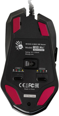 ���� A4Tech Bloody W60 Max ������ ���������� (10000dpi) USB (10but)