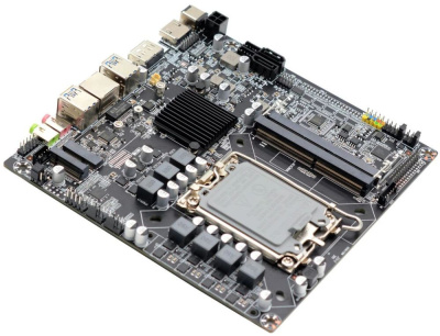 ����������� ����� Afox AFH510-MI-V2, Socket LGA 1200, Intel H510, mini-ITX, Ret