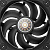  Deepcool FT12 120x120x25mm  4-pin 32dB 188gr Ret (R-FT12-BKWPN1-G)