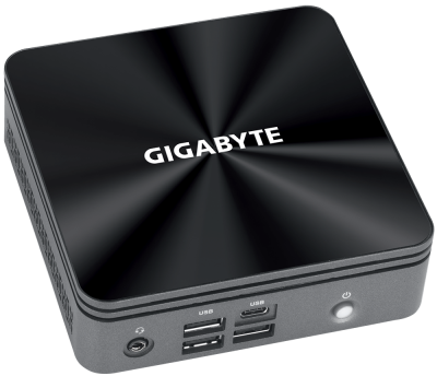  Gigabyte BRIX GB-BRI7-10710 Intel Core i7 10710U, 1100 , DDR-4,  HDD, Intel UHD Graphics, 1000 /, Wi-Fi, Bluetooth, 5xUSB 3.2 Gen 2, USB-C, HDMI,  , 