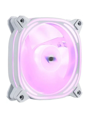 ���������� 1STPLAYER FB7 White / 120mm ARGB 3pin 5V PWM 4pin 12V 600-1800rpm 45.12cfm 47.2dBA / FB7-WH / BULK