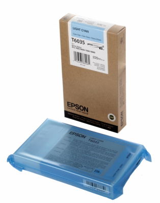 EPSON C13T603500 Stylus Pro 78x0/98x0 Cyan Light 220 