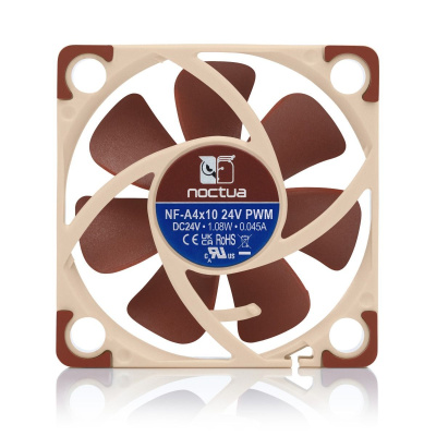 �e�������� ��� ������� Noctua NF-A4x10 24V PWM (NF-A4x10 24V PWM) - 40mm, 5000 ��/���, 19.6 ��, 4-pin PWM