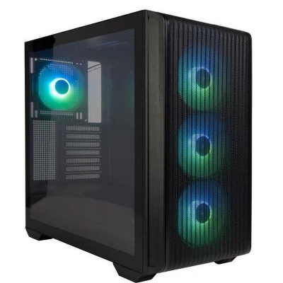 ������ ATX Eurocase A301 4ARGB ������ ��� �� ���������� ������ USB 3.0, Type-C