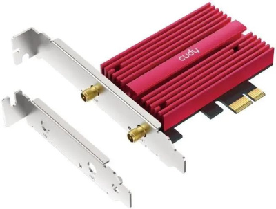 ������� ������� Wi-Fi + Bluetooth Cudy WE4000 ��5400 PCI Express (���.����.����) 1���.