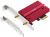 Сетевой адаптер Wi-Fi + Bluetooth Cudy WE4000 АХ5400 PCI Express (ант.внеш.съем) 1ант. Сетевой адаптер Wi-Fi + Bluetooth Cudy WE4000 АХ5400 PCI Express (ант.внеш.съем) 1ант.