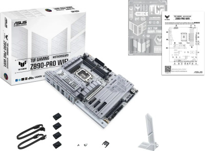 ����������� ����� ASUS TUF GAMING Z890-PRO WIFI, Socket-1851, Intel Z890, ATX, Ret 90MB1IR0-M0EAY0