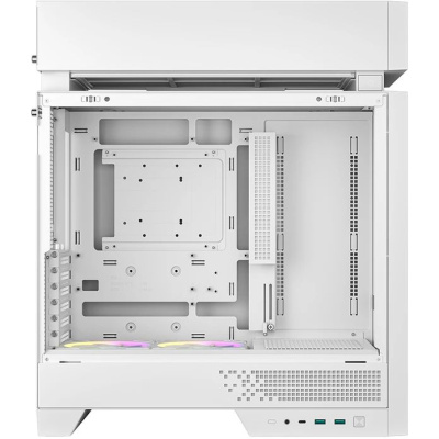 ������ Deepcool CL660 WH ��� ��, ������� ���� (���������� ������), 2x120�� ARGB ���������� �����, �����, ATX