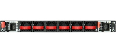���������� Edge-corE 7326-56X-O-AC-F Edge-corE 48-Port 25G SFP28 + 8 port 100G QSFP+ uplink switch, ONIE software installer, Broadcom Trident III, Intel Xeon� Processor D-1518, dual 100-240VAC PSUs and 6 Fan Modules with port-to-powert airflow, rack mount