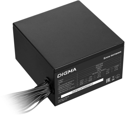 ���� ������� Digma DPSU-650W, 650��, 120��, ������, retail