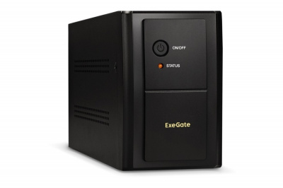 ��� ExeGate SpecialPro UNB-2000.LED.AVR.1SH.2C13.RJ.USB 2000VA/1200W, LED, AVR,1�Schuko+2�C13, RJ45/11, USB, ������������� ������, Black