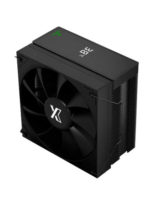 ����� XASTRA AR400 DIGITAL BK LGA1851/1700/1200/115X/AM5/AM4 (TDP 220W, 4 ����.������ , PWM FAN 120mm black , top cover with display, black heatsink ) RET