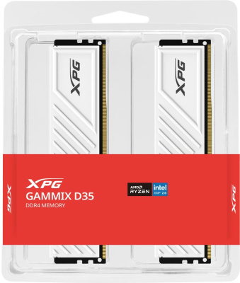 ������ DDR4 2x8GB 3200MHz A-Data AX4U32008G16A-DTWHD35 XPG Gammix D35 RTL PC4-25600 CL16 DIMM 288-pin 1.35� single rank Ret