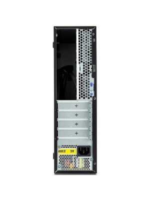 ������ ��� �� FoxLine FL-1001-TFX300S-U32C mATX case, black w/PSU TFX 300W, w/2xUSB2.0+2xUSB3.0+1xType-C (USB2.0),w/1xcombo audio, w/pwr cord, w/ 8cm FAN