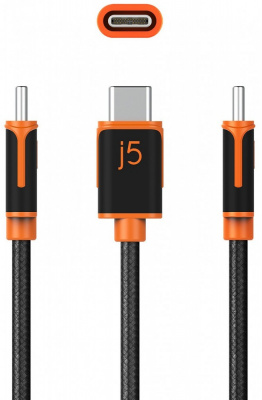  USB Type-C - USB Type-C, 1.8, j5create JUCX24