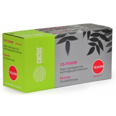 �����-�������� Cactus CS-TK560M ��������� ��� Kyocera FS-C5300DN (10000���.)