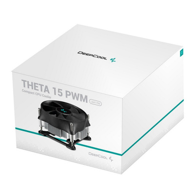 ����� DEEPCOOL THETA 15 PWM 1700 LGA1700 ��������������� 52mm (TDP 65W, PWM, Fan 100mm, �� ������) Color BOX