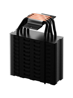 ����� XASTRA AR400 ARGB BK LGA1851/1700/1200/115X/AM5/AM4 (TDP 220W, 4 ����.������ , PWM FAN ARGB 120mm , top cover with ARGB led,  black heatsink ) RET