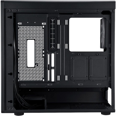 ������ 1STPLAYER AU8 ARGB Black / E-ATX / 4x140mm ARGB fans / AU8-BK-4FE7-14