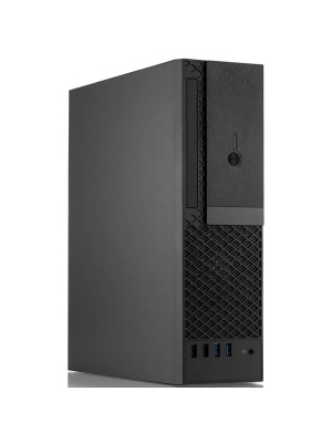 ������ ��� �� FoxLine FL-1001-TFX300S-U32C mATX case, black w/PSU TFX 300W, w/2xUSB2.0+2xUSB3.0+1xType-C (USB2.0),w/1xcombo audio, w/pwr cord, w/ 8cm FAN