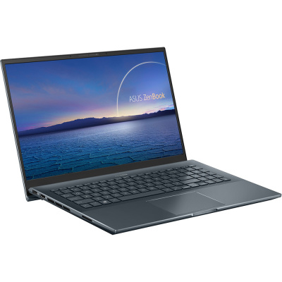  Asus Zenbook 15 Pro UX535LI-BN168T (90NB0RW2-M04140) Pine Grey Core i5-10300H/16G/1Tb SSD/NV GTX1650Ti 4Gb/15.6" FHD IPS AG/WiFi/BT/Win10