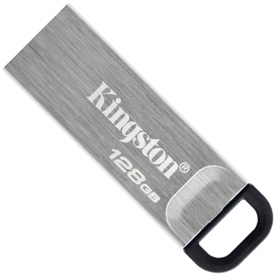 USB Flash ���������� 128Gb Kingston DataTraveler Kyson DTKN/128GB USB Flash, 128 ��, USB 3.2 Gen 1, ������: 200 ��/�, ������: 60 ��/�, ��������� ������
