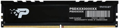 ������ DDR5 32GB 4800MHz Patriot PSP532G48002H1 Signature Premium RTL PC5-38400 CL40 DIMM 288-pin 1.1� single rank Ret