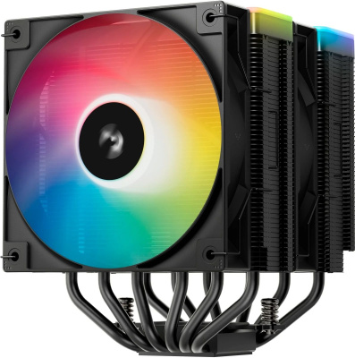 ����� ��� ���������� DeepCool AG620 BK ARGB V2, ������, 120��, Ret